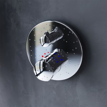 Смеситель для душа AM.PM Gem F9085500 с термостатом Хром 