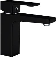 Смеситель для раковины Kaiser Elite 01011-2 Черный матовый