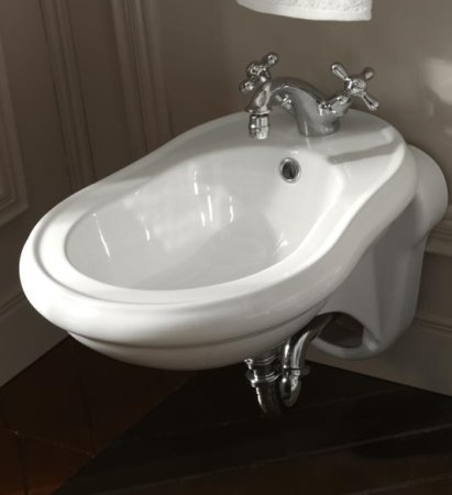 Сифон для биде Kerasan Retro 913390 (хром) 