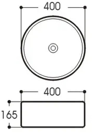 Раковина-чаша Aquatek 40 AQ5118-00 Белая 