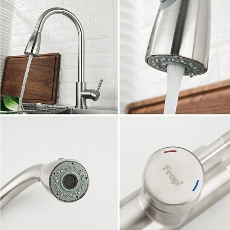 Смеситель для кухни Frap H899 F60899-1 Сатин 