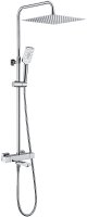Душевая система WasserKRAFT A19901 с термостатом Хром