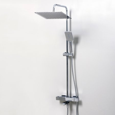 Душевая система WasserKRAFT A19901 с термостатом Хром 