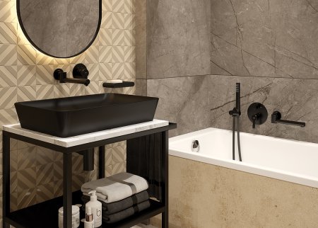 Раковина-чаша Deante Tess 60 CDS_NU6S Черная матовая 