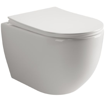 Унитаз подвесной Ceramica Nova Mia Rimless CN1805 