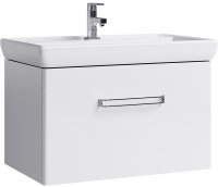 Тумба под раковину Aqwella Нео 80 NEO01081 подвесная Белая