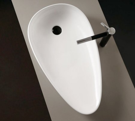 Раковина накладная ABBER Bequem AC2117MW белая матовая 