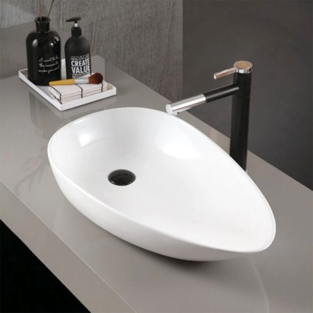 Раковина накладная ABBER Bequem AC2117MW белая матовая 