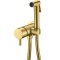 Гигиенический душ со смесителем Boheme Uno 467-MG Золото матовое