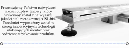 Душевой канал 1000 мм Rea Greek REA-G0405 