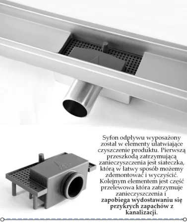 Душевой канал 1000 мм Rea Greek REA-G0405 