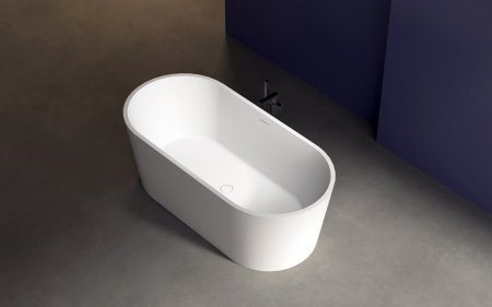 Акриловая ванна ABBER AB9209MW белая матовая 