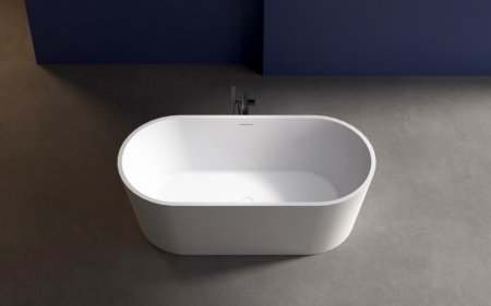 Акриловая ванна ABBER AB9209MW белая матовая 