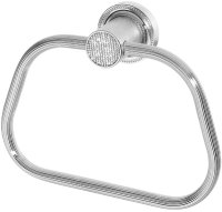 Кольцо для полотенец Boheme Royal Cristal 10925-CR-B Хром