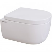 Унитаз Berges Ego Rimless 082122 подвесной с сиденьем Микролифт Унитаз Berges Ego Rimless 082122 подвесной с сиденьем Микролифт