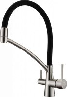 Смеситель Paulmark Siegen Si213111-NI для кухонной мойки Смеситель Paulmark Siegen Si213111-NI для кухонной мойки