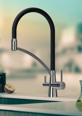 Смеситель Paulmark Siegen Si213111-NI для кухонной мойки 