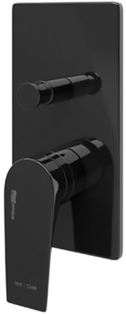 Душевая система WasserKRAFT А66209 Черный глянец 