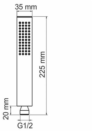 Душевая система WasserKRAFT А66209 Черный глянец 