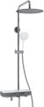 Душевая система WasserKRAFT A113.116.155.CH Thermo с термостатом Хром Белая 
