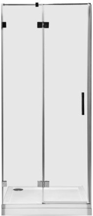 Душевая дверь в нишу Aquanet Beta NWD6221 90 R, прозрачное стекло 