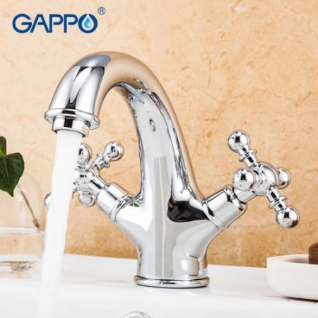 Смеситель для раковина Gappo G1089 хром 