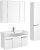 Шкаф пенал Aquaton Беверли 34 R 1A235403BV01R подвесной Белый глянец 