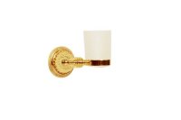 Настенный стакан для зуб. щеток Boheme Hermitage 10353 Золото