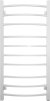 Полотенцесушитель электрический Energy Grand 1000x500 белый матовый, форма лесенка, квадратный профиль, скрытое/наружное подключение, 1000мм x 531мм 