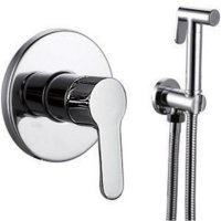 Смеситель встраиваемый с гигиеническим душем ViEiR V233552 Хром