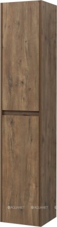 Шкаф-пенал для ванной Aquanet Nova Lite 35 дуб рустикальный 