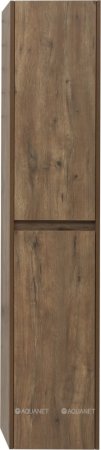 Шкаф-пенал для ванной Aquanet Nova Lite 35 дуб рустикальный 