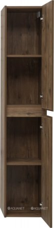 Шкаф-пенал для ванной Aquanet Nova Lite 35 дуб рустикальный 