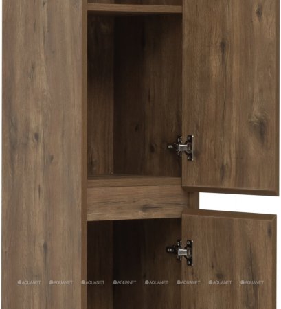 Шкаф-пенал для ванной Aquanet Nova Lite 35 дуб рустикальный 