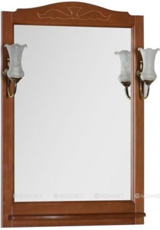 Зеркало Aquanet Амелия 70 орех 