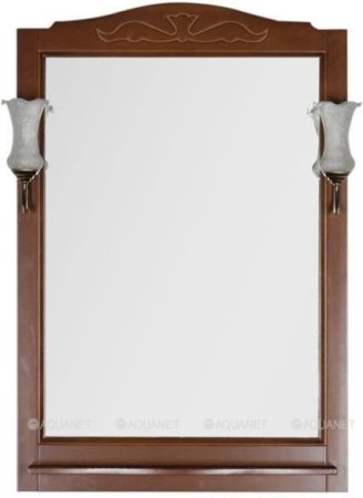Зеркало Aquanet Амелия 70 орех 