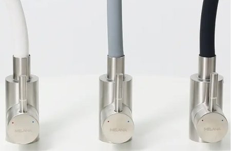 Смеситель для кухни Melana Elastico F610401W Сатин Белый 