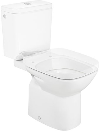 Унитаз компакт Roca Debba 34299700Y без бачка и сиденья 