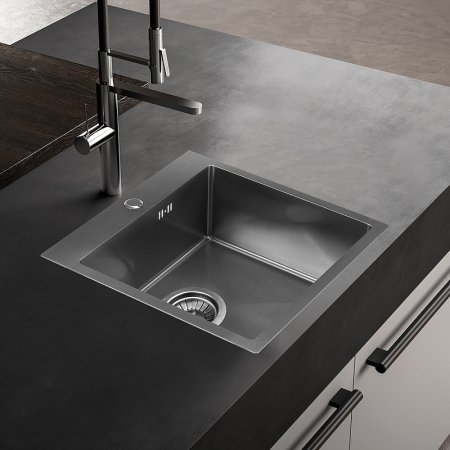 Кухонная мойка Melana Profline D5050H Сатин 