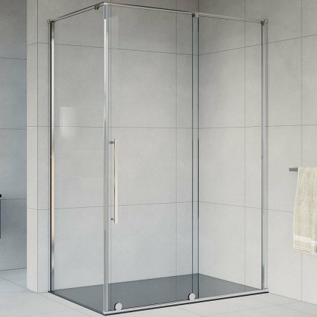 Душевой уголок Vincea Arno 140х90 VSR-1A9014CL профиль Хром стекло прозрачное 