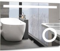 Зеркало Azario Лайт 80 ФР-00001377 с подсветкой с сенсорным выключателем