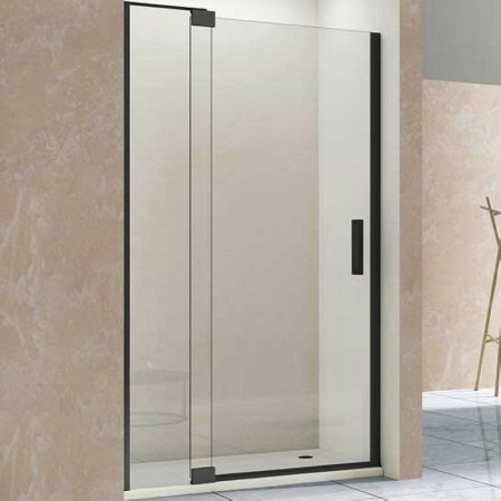 Душевая дверь Vincea Extra 120 VDP-1E1112CLB профиль Черный стекло прозрачное 