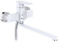Смеситель для ванны D-Lin D147363-C, белый/хром