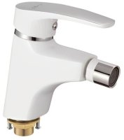 Смеситель для биде Shevanik S5007F, белый/хром