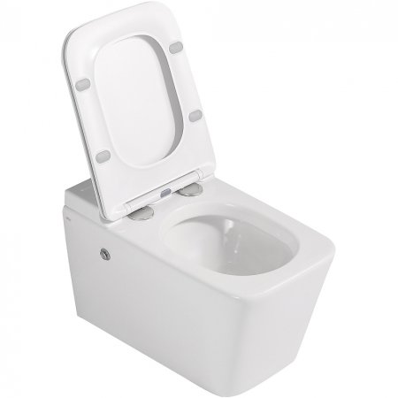 Унитаз Abber Rechteck AC1202P подвесной с сиденьем Микролифт 