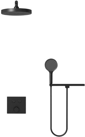 Душевая система Vincea Inspire VSFW-4I212RMB Черная матовая 