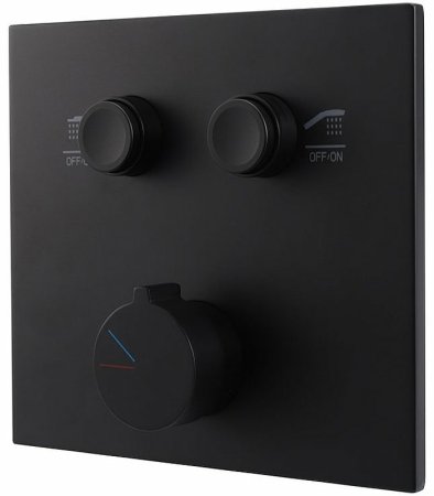 Душевая система Vincea Inspire VSFW-4I212RMB Черная матовая 