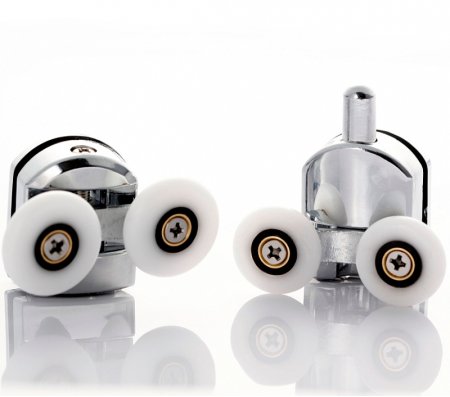 Душевой уголок Abber Schwarzer Diamant 100x100 AG02100H профиль Хром стекло прозрачное 