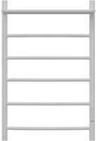 Электрический полотенцесушитель Point Афина PN04858PW П5 500x800 с полкой диммер справа Белый