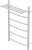 Электрический полотенцесушитель Point Афина PN04858PW П5 500x800 с полкой диммер справа Белый 